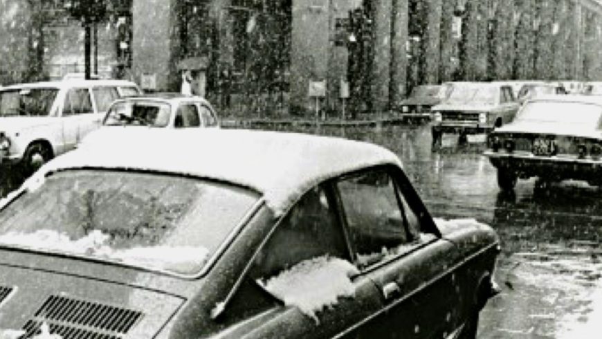 La storica nevicata del 25 aprile 1972 in Piemonte