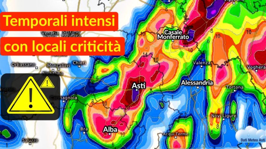 Temporali con piogge abbondanti e locali criticità | Previsioni Meteo 15 maggio 2020