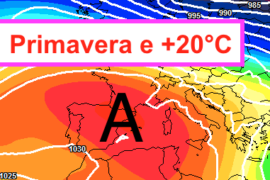 [Meteo medio termine] Primavera e +20°C tra domenica e lunedì