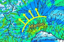 Venti di marino, anche insistenti a sud | Previsioni Meteo 17 aprile 2020