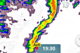 Domani una linea di temporali in discesa dalle Alpi?