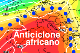 [Meteo medio termine] Arriva l’anticiclone africano