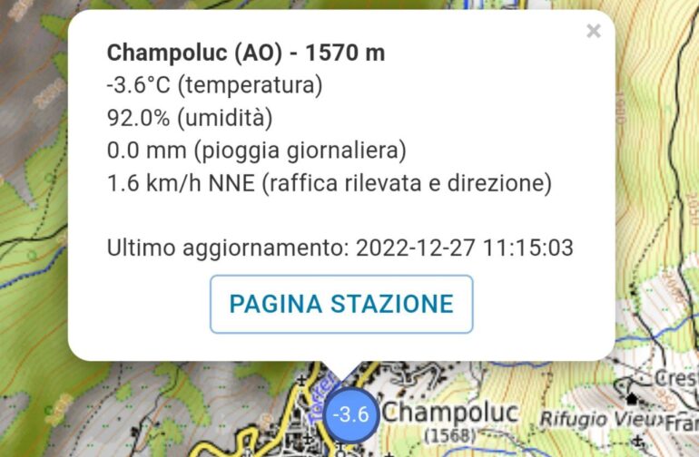 Champoluc (AO) – 1570 m