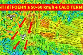 Comincia l’afflusso artico con forti venti di foehn | Previsioni Meteo 6 aprile 2021