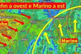 Venti di foehn tra Astigiano e Cuneese, marino altrove | Previsioni Meteo 5 maggio 2021