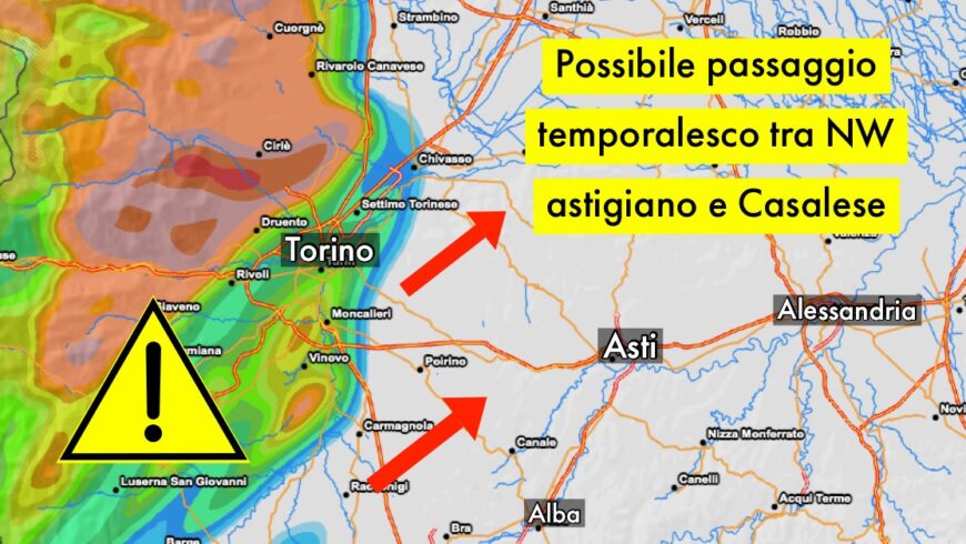 Possibile intenso passaggio temporalesco a ovest nel pomeriggio | Previsioni Meteo 20 giugno 2021