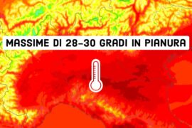 Clima gradevole con temperature massime di 28-30 gradi | Previsioni Meteo 19 agosto 2021
