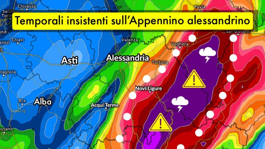 Peggiora con rischio di forti temporali a confine con la Liguria | Previsioni Meteo 26 settembre 2021