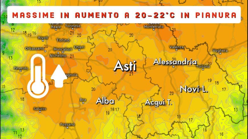 Escursioni termiche fino a 25°C e massime di 20-22 gradi | Previsioni Meteo 24 marzo 2022