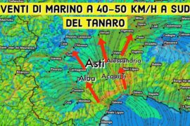 Venti di marino in intensificazione fino a 50 km/h a sud | Previsioni Meteo 20 giugno 2022