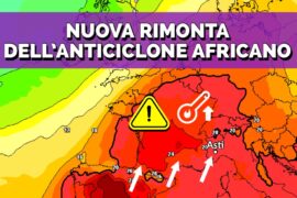 [Meteo medio termine] Tornado caldo africano, afa e massime over 35°C