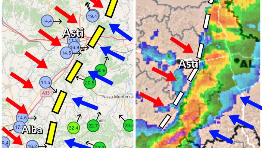 L’importanza di una rete di stazioni meteo capillare: capire con 2 ore di anticipo dove avrebbero colpito esattamente i temporali