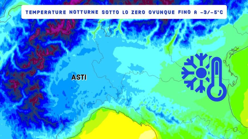 Soleggiato sulle Langhe e più grigio sul Monferrato | Previsioni Meteo 18 gennaio 2023