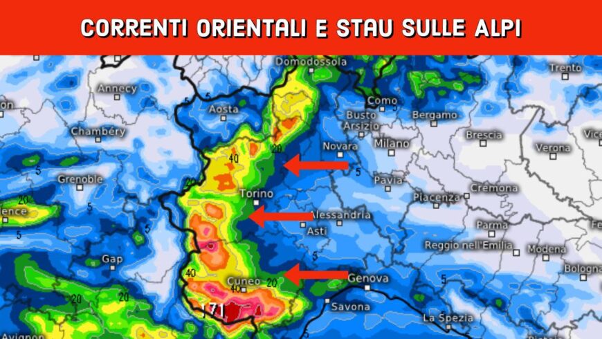 Inizio del peggioramento con piogge diffuse e stau sulle Alpi | Previsioni Meteo 19 maggio 2023
