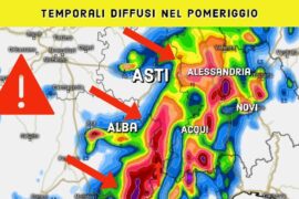 Temporali intensi con forte vento e locali grandinate | Previsioni Meteo 4 agosto 2023