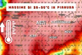 Verso il picco del caldo con punte di 30°C | Previsioni Meteo 30 settembre 2023