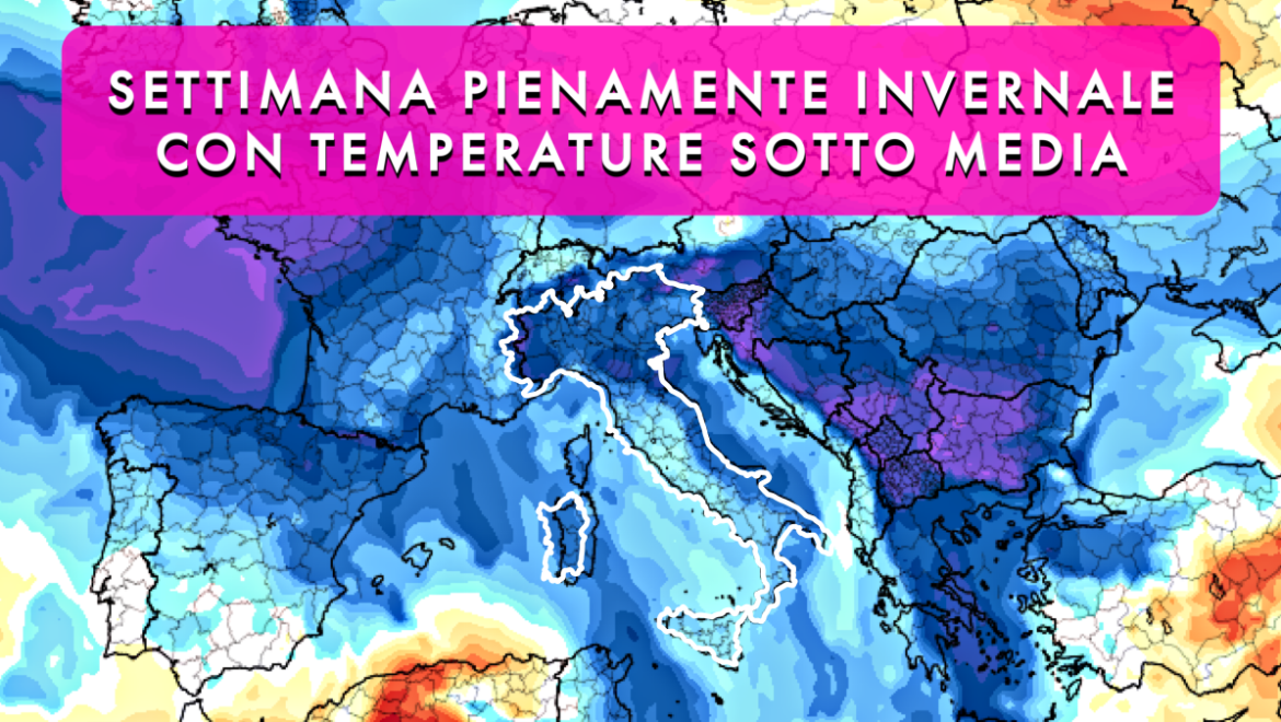 [Meteo medio termine] Settimana fredda ma con precipitazioni scarse