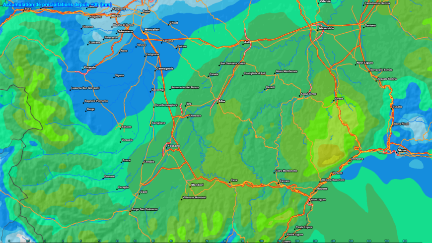 Deboli piogge e neve sulle colline più alte delle Langhe in serata | Previsioni Meteo 7 gennaio 2024