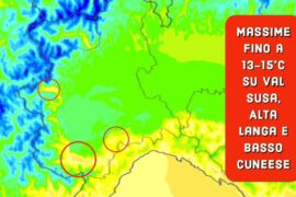 Nebbioso al mattino e mite di giorno su Alta Langa | Previsioni Meteo 18 gennaio 2024