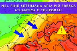[Meteo medio termine] L’estate prosegue senza sosta con qualche temporale tra domenica e lunedì