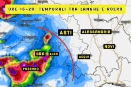 Temporali verso sera tra Langhe e Roero | Previsioni Meteo 26 agosto 2024