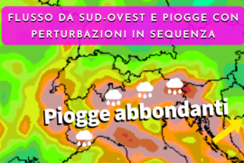 [Meteo medio termine] Temporaneo aumento termico poi nuove perturbazioni con neve dai 1000 m