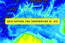 Gelo in intensificazione | Previsioni Meteo 13 gennaio 2025