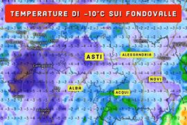 Freddo intenso con temperature fino a 10 gradi sotto zero | Previsioni Meteo 14 gennaio 2025