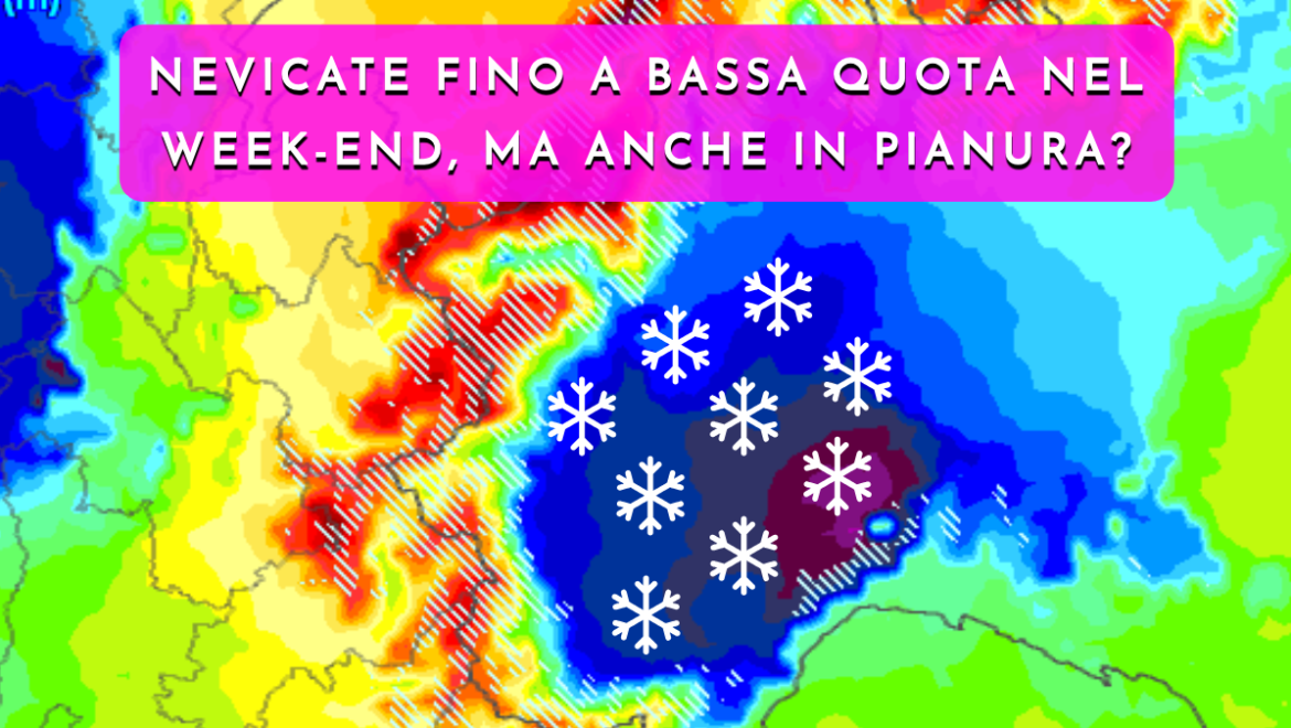 [Meteo medio termine] Week-end di maltempo con nevicate a bassa quota