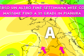 [Meteo medio termine] Settimana di bel tempo in attesa di una nuova fase calda da venerdì