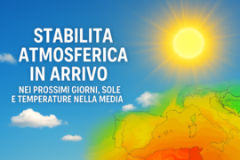 [Meteo medio termine] Qualche giorno più stabile e mite, poi possibile ritorno dell’instabilità