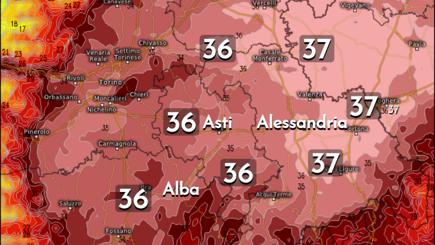 Altra giornata rovente con massime fino a 36-37°C | Previsioni Meteo 29 giugno 2025