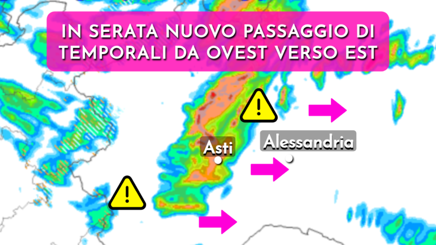 In serata nuovo passaggio di temporali da ovest | Previsioni Meteo 7 luglio 2025