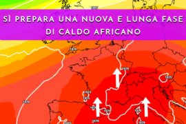 Torna l’alta pressione africana: caldo, afa in aumento e valori fino a 35°C
