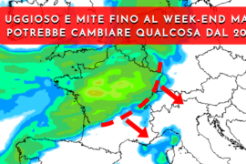 Ancora una settimana uggiosa e mite, ma dal 20 ottobre qualcosa potrebbe davvero cambiare