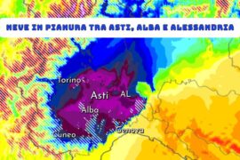 Nevicate in pianura all’alba, abbondanti tra Novese e Ovadese | Previsioni Meteo 3 febbraio 2026